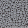 Opaque - Light Grey Japanese 11/0 Seed Beads (6in tube)